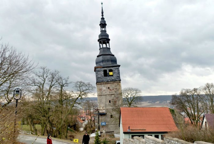 Церковь в городе Бад-Франкенхаузен-Кифхойзер